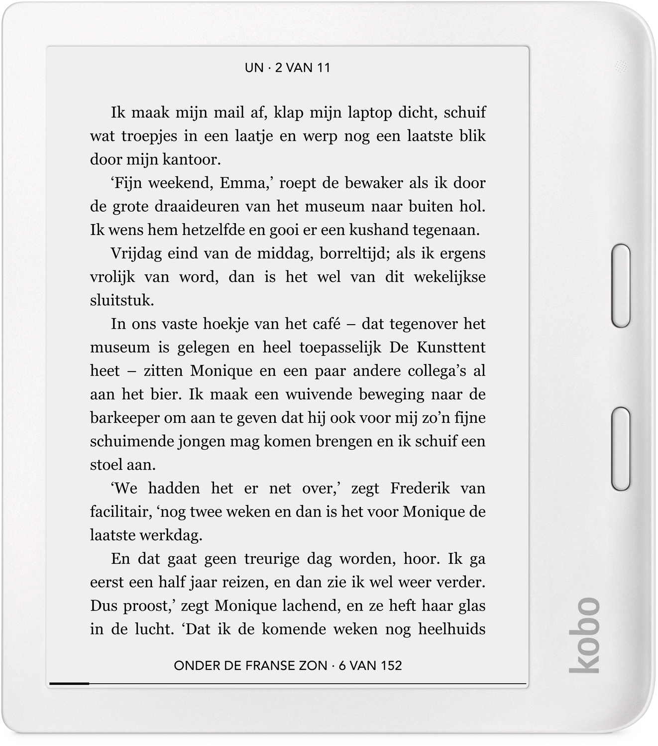 Kobo Libra 2 Wit - E-reader