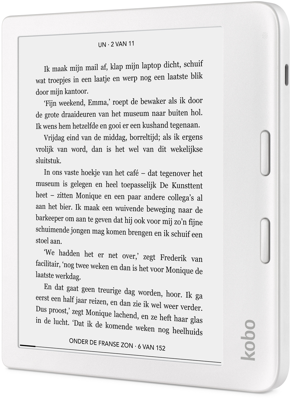 Kobo Libra 2 Wit - E-reader