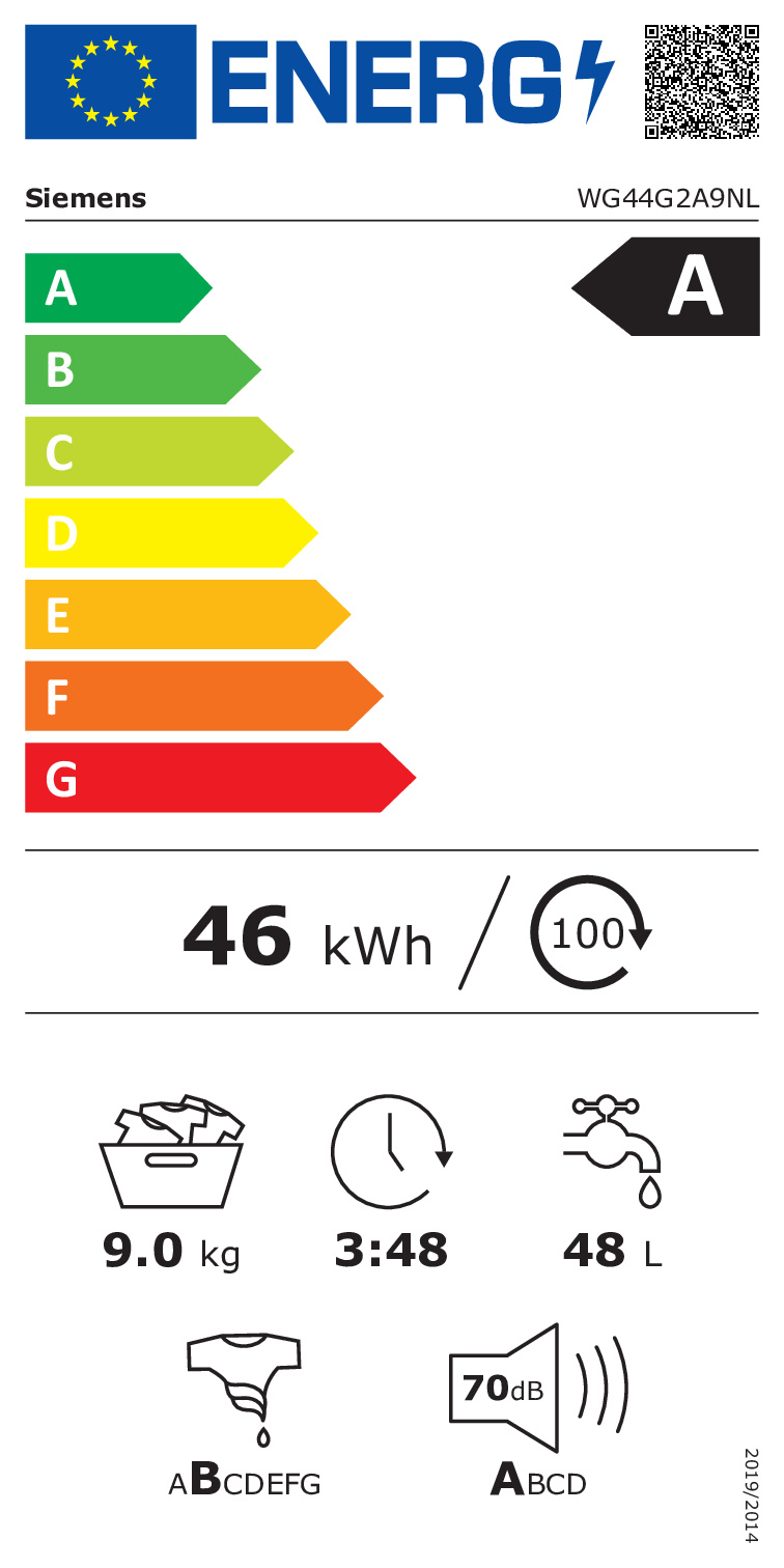 Siemens extraKlasse WG44G2A9NL