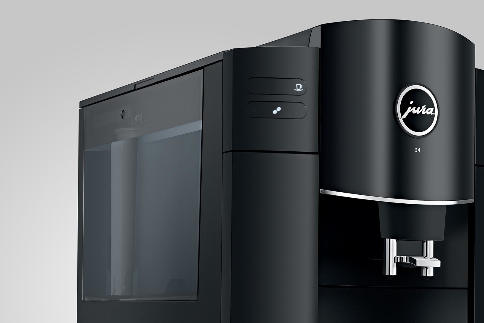 D4 Piano Black - Koffiemachine