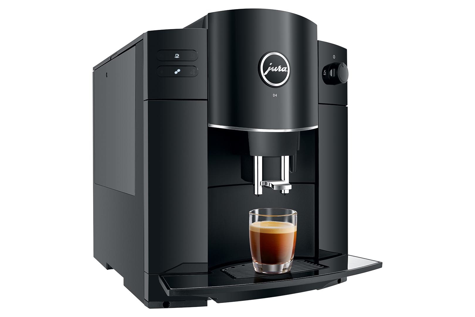 D4 Piano Black - Koffiemachine