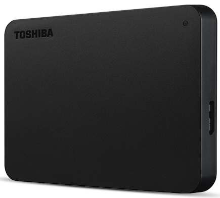 Toshiba Canvio Basics 1TB Zwart - Externe harde schijf