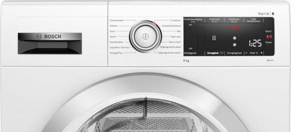Bosch EXCLUSIV WTX88M90NL - Warmtepompdroger