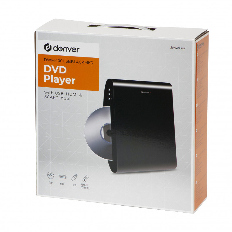 Denver DWM-100 USB Black MK3 - Mediaspeler