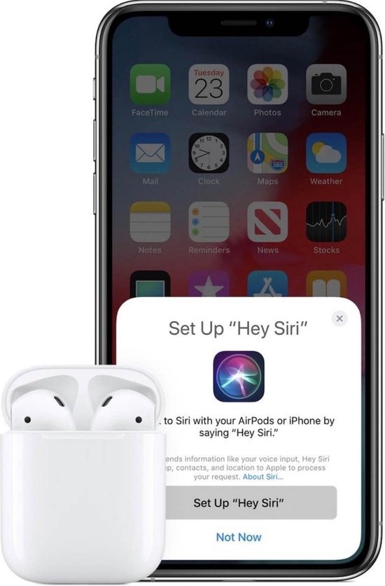 Apple Airpods 2 met standaard oplaadcase 2019 (MV7N2) - Draadloze oordopjes