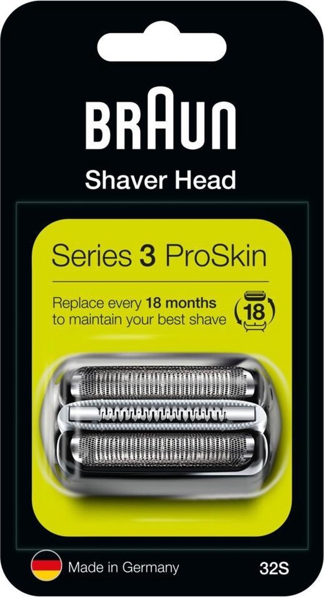 Braun Scheerblad Series 3 32S silver