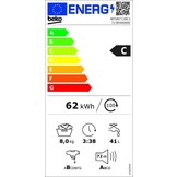 Beko WTV8711BC1  - Wasmachine