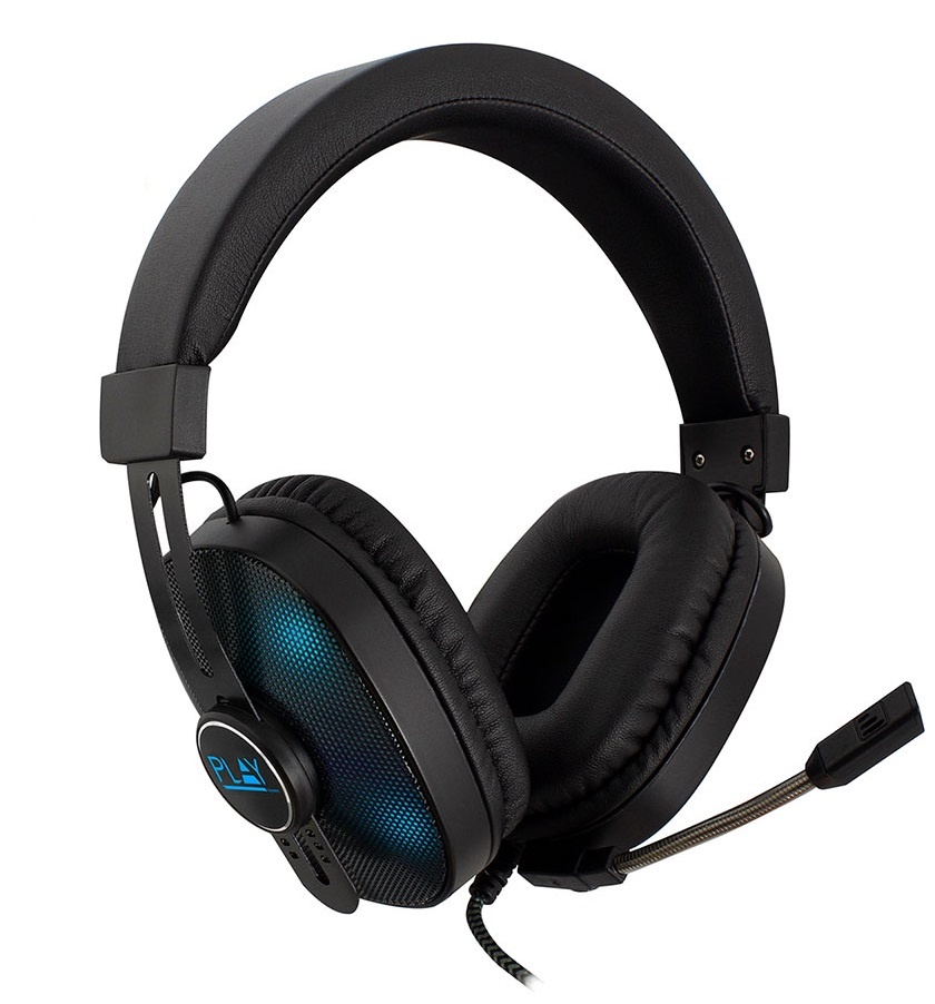 Ewent Play PL3321 (Zwart) - Gaming headset