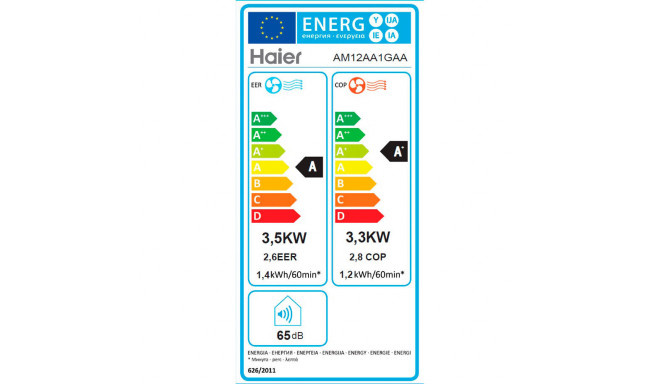 Haier AM12AA1GAA - Mobiele airco