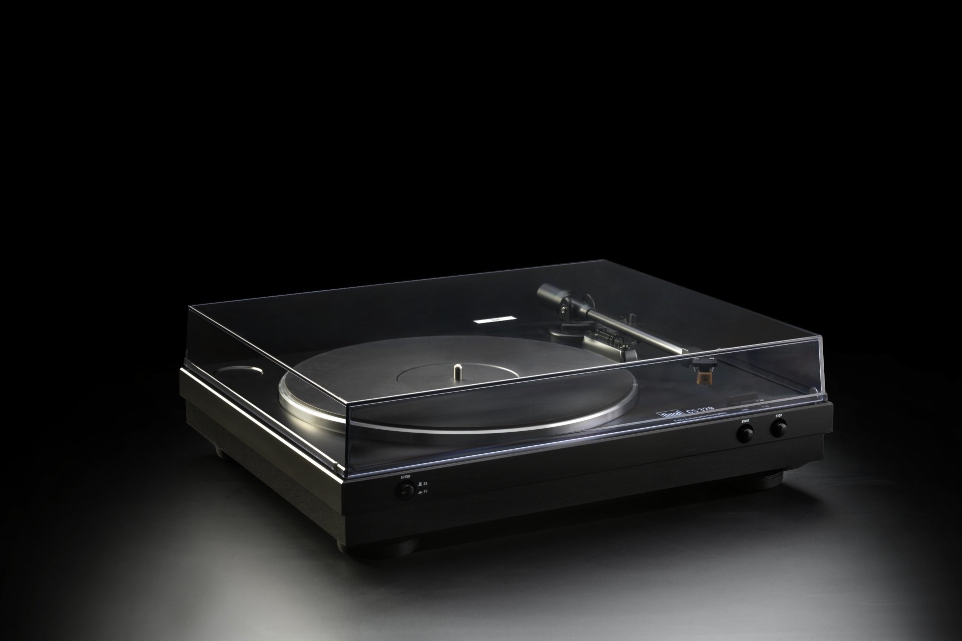 Dual CS 329 Zwart - Platenspeler