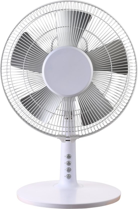 Emerio FN-11424 Wit - Tafelventilator