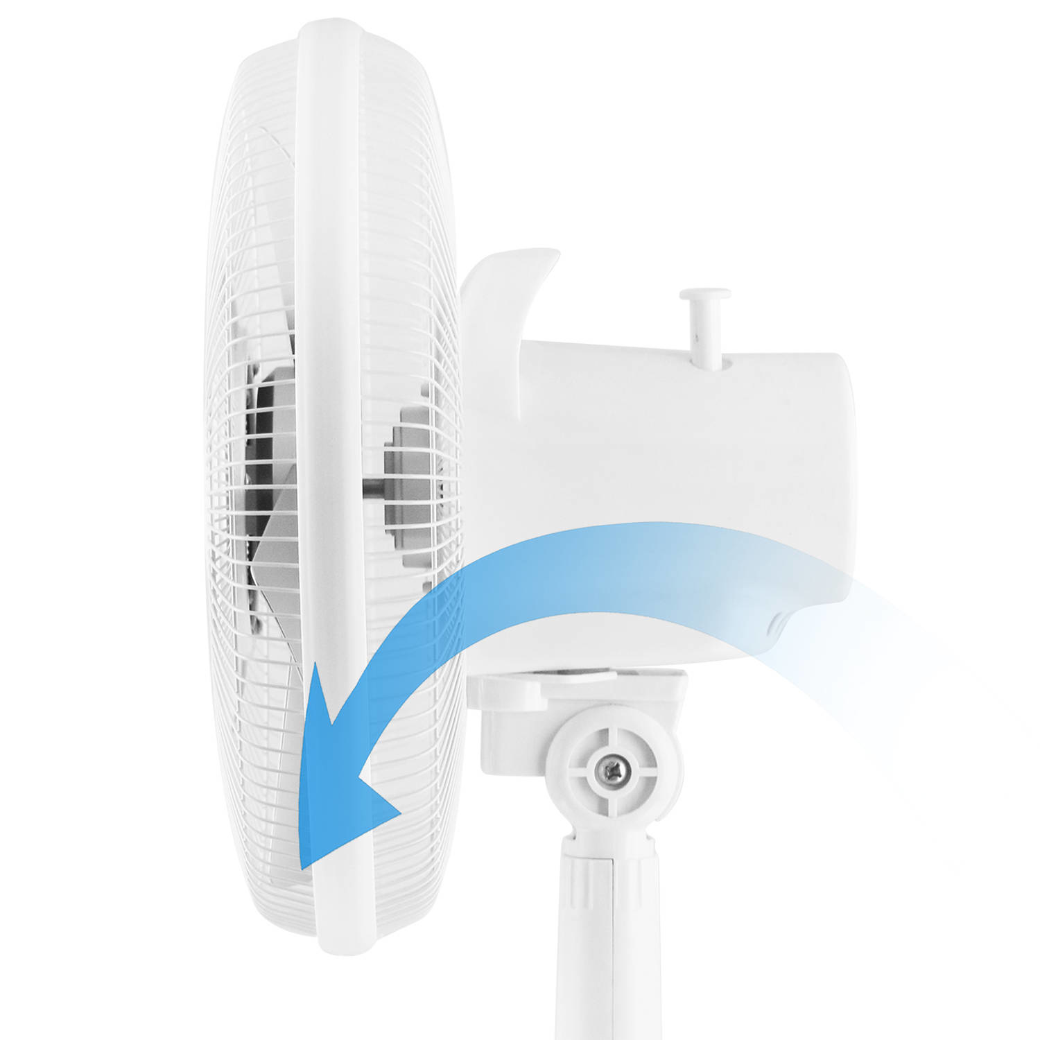 Emerio FN-11424 Wit - Tafelventilator