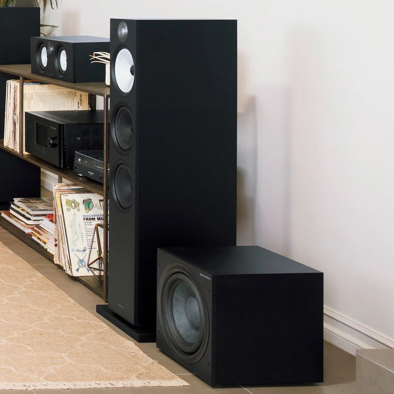 Bowers & Wilkins ASW610 (Zwart) - Subwoofer