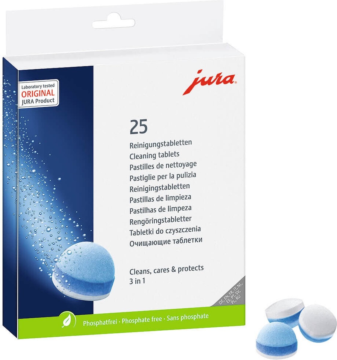JURA 3-in-1 Reinigingstablet