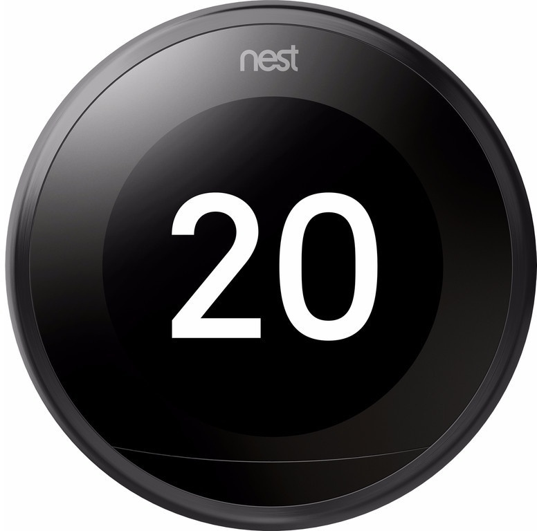 Google Nest Learning Thermostaat V3 Zwart - Slimme thermostaat