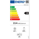 LG GBB61PZGGN - Koel-vriescombinatie