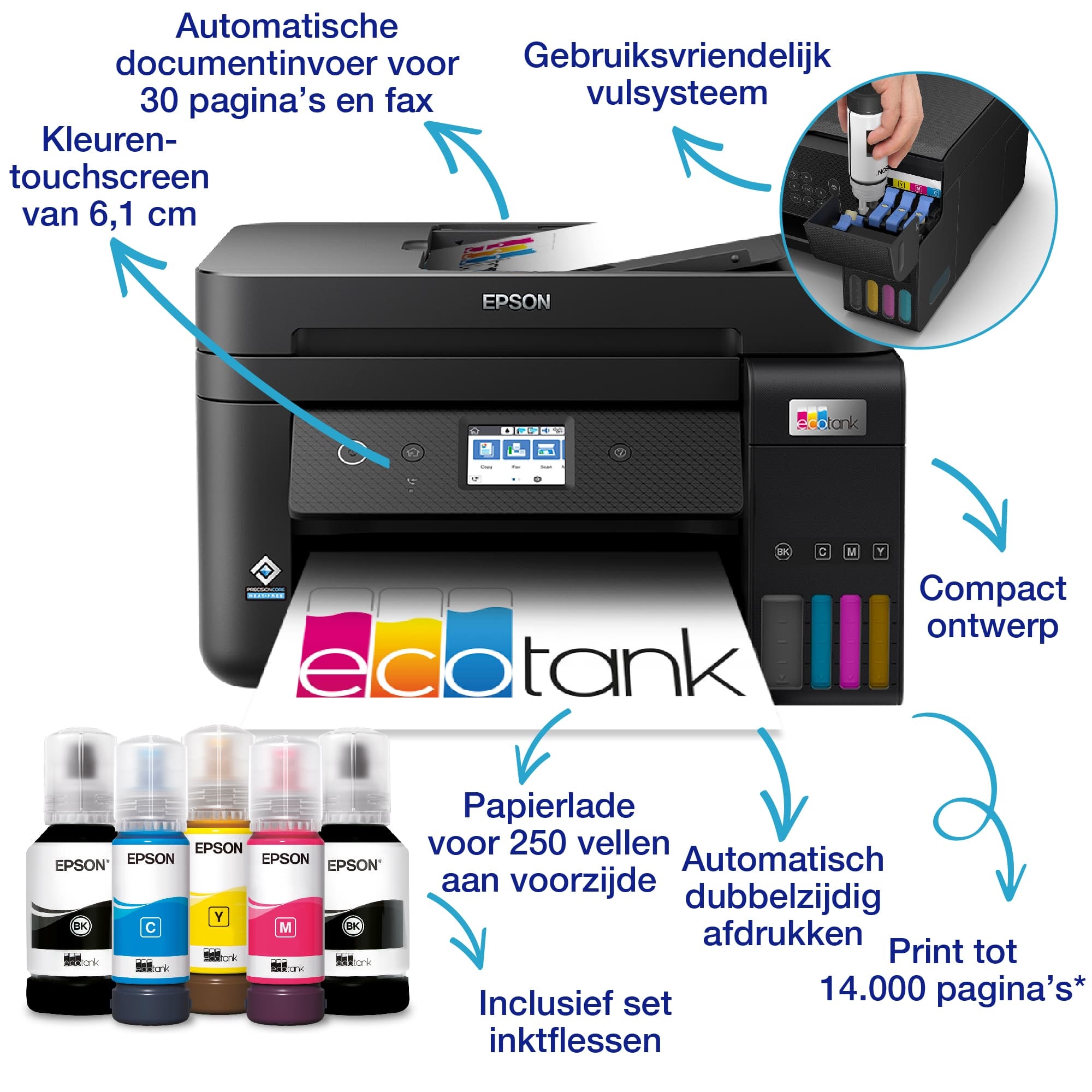 Epson ET-4850 EcoTank - All-in-one printer