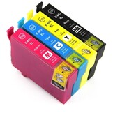 SecondLife Epson 603 XL Multipack Zwart + 3 kleuren - Inktcartridge