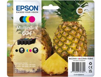 Epson 604 T10G46 Zwart + 3 kleuren - Inktcartridge