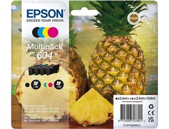 Epson 604 Multipack (zwart + 3 kleuren) - Inktcartridge