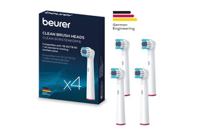 Beurer Borstelkoppen Clean voor TB 30/ TB 50 (4 stuks) - Opzetborstel