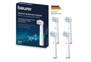 Beurer Borstelkoppen Sensitive voor TB 30 / TB 50 ( 4 stuks) - Opzetborstel