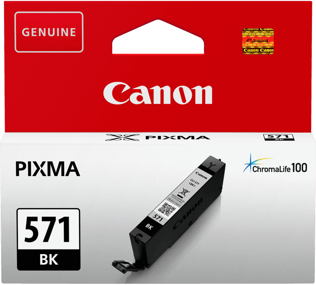 Canon Zwart Nr. 571 CLI571BK - Inktcartridge