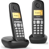 Gigaset AL380 Duo Zwart - Dect telefoon