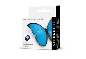 SecondLife HP 22 XL Color - Inktcartridge