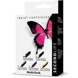 SecondLife Multipack Canon 550 Black & 551 Serie Zwart + 3 kleuren - Inktcartridge