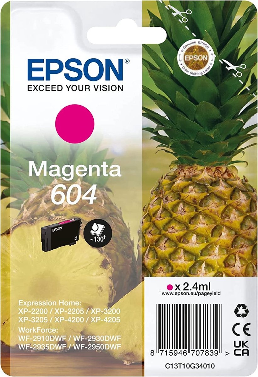 Epson 604 (Magenta) - Inktcartridge