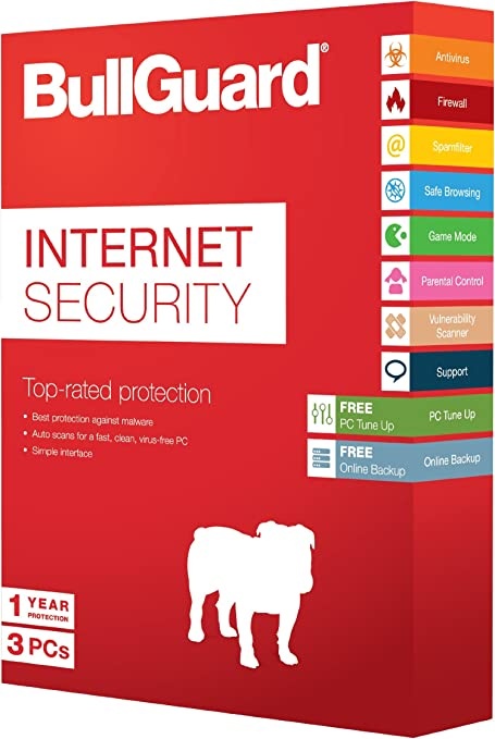 Bullguard Internet Security 3 apparaten 1 jaar (OEM)