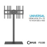 Cavus CAV-FS100 Draaibare TV Vloerstandaard Basic (37 - 65")