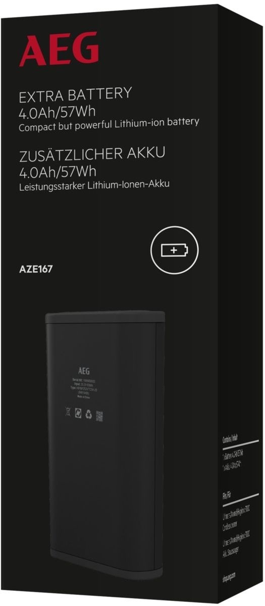 AEG AZE167 batterij