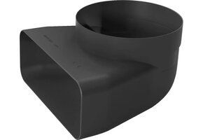 Bosch HEZ9VDSI1 Verloopstuk ?150 mm 90° rond-vlak