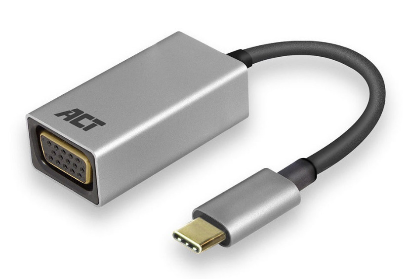 ACT AC7000 USB-C adapter naar VGA female - Adapter