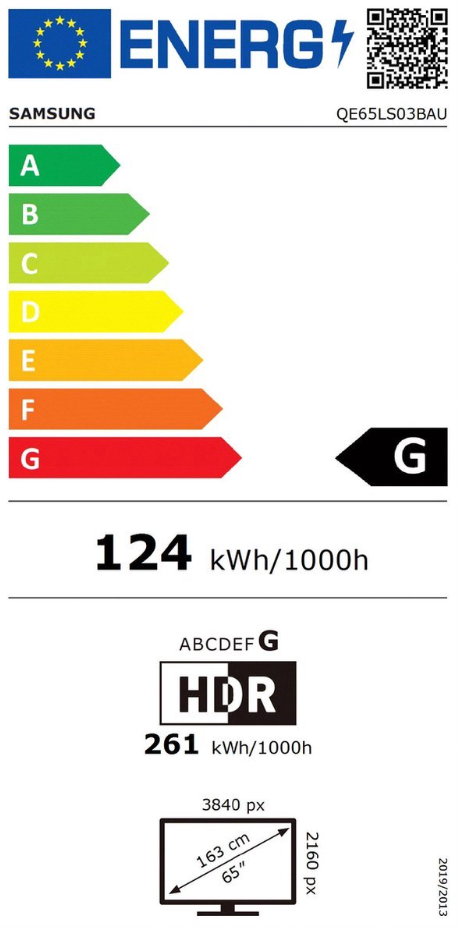 Samsung The Frame QLED 4K 65LS03B (2022) - QLED TV