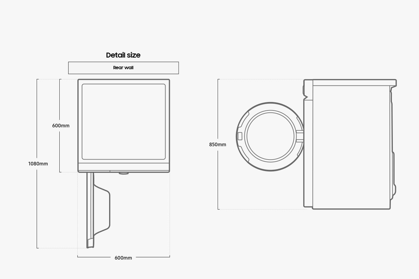 Samsung DV90BB5245AB Bespoke - Warmtepompdroger