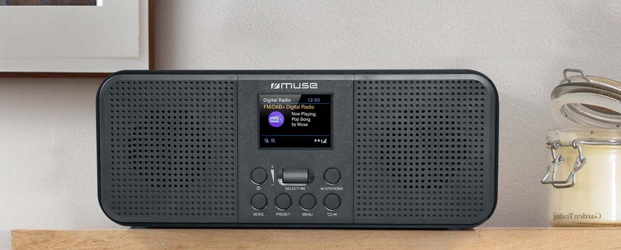 Muse M-122 DBT - Radio