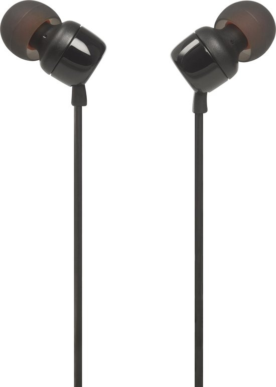 JBL T110 Zwart - Oordopjes