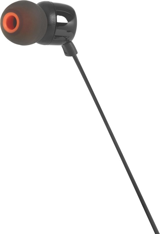JBL T110 Zwart - Oordopjes