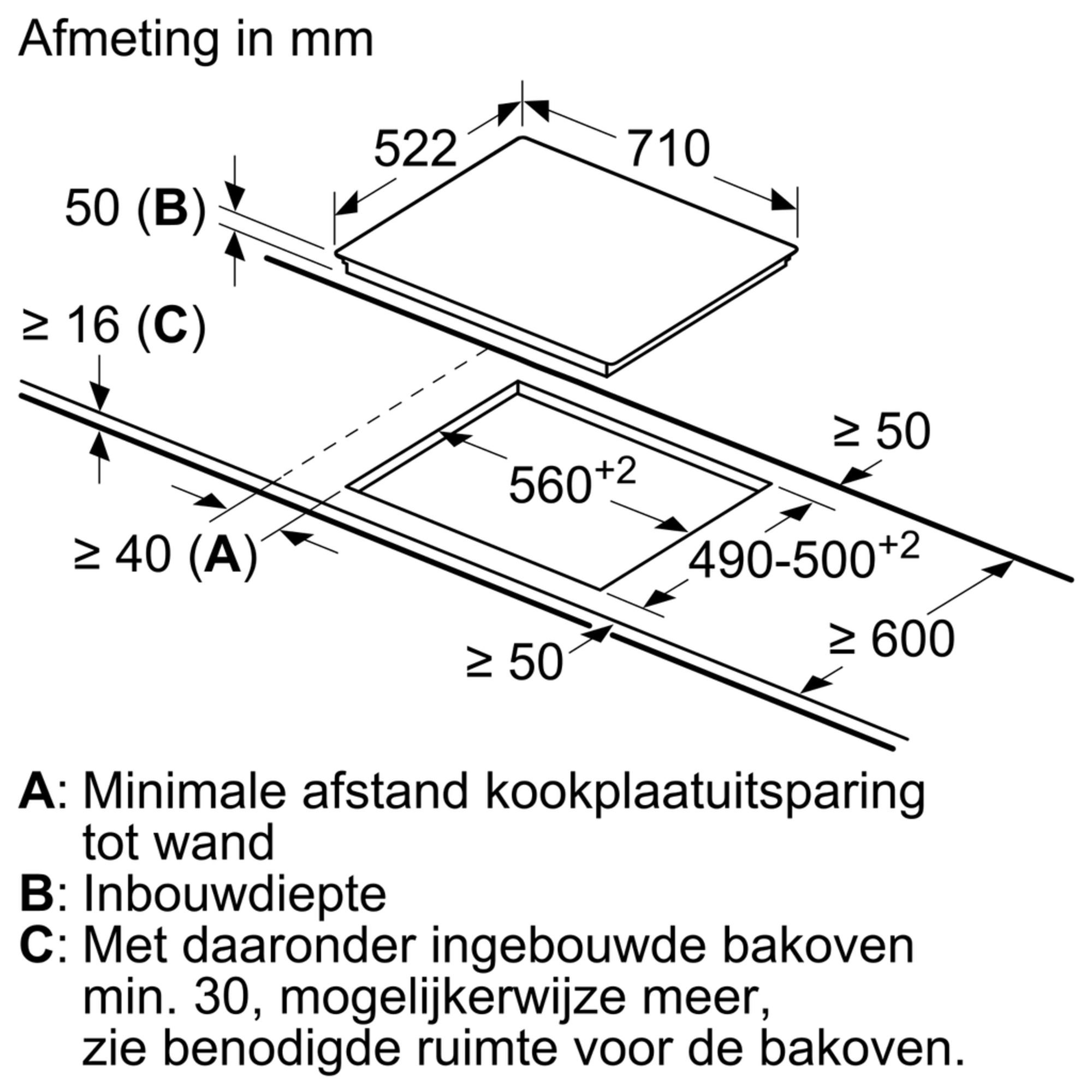 Siemens ED751FSB5E - Inductiekookplaat
