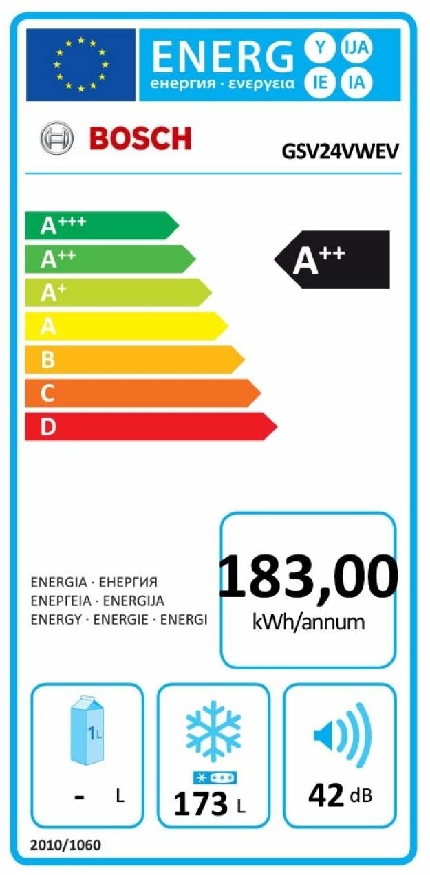 Bosch GSV24VWEV - Vrieskast