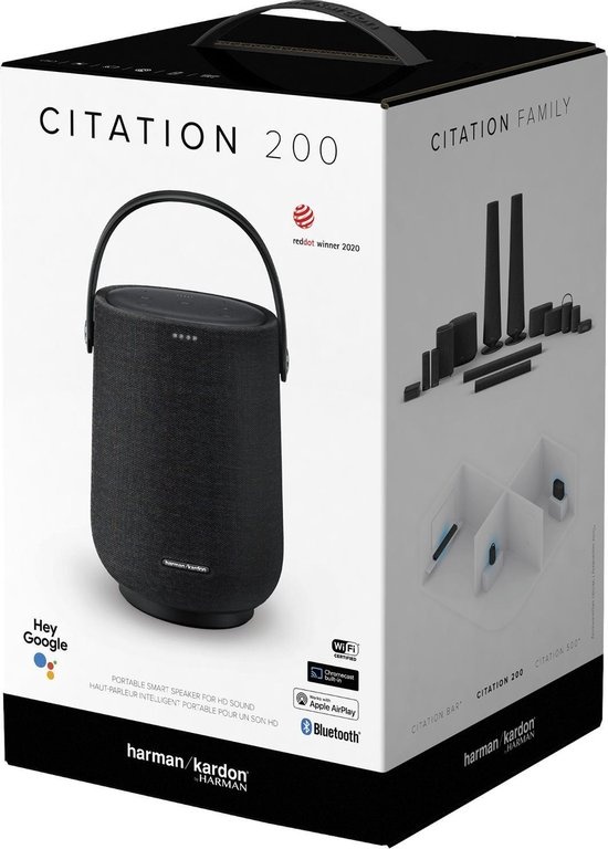 Harman Kardon Citation 200 Zwart - Draadloze speaker