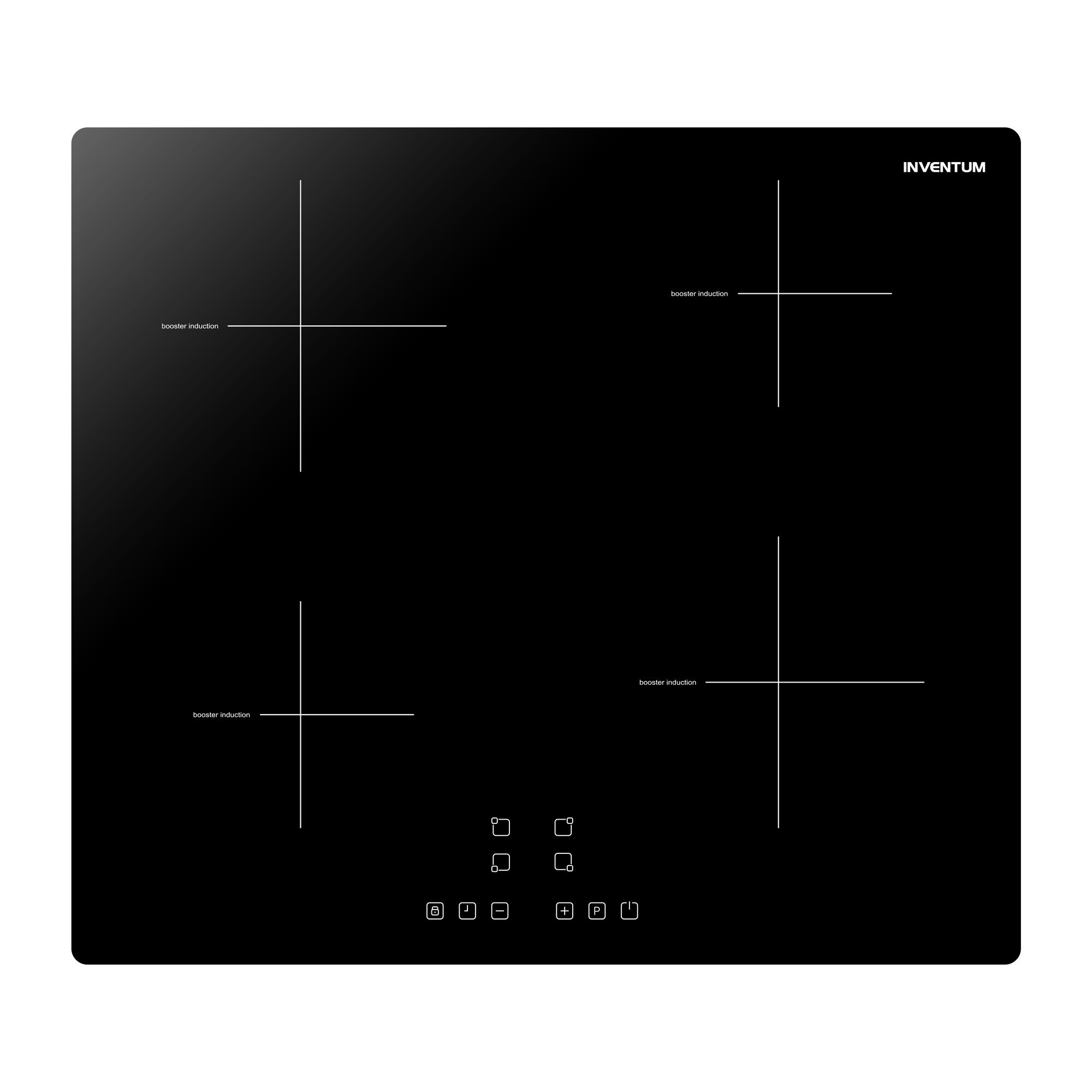 Inventum VKI6010ZIL - Inductiekookplaat