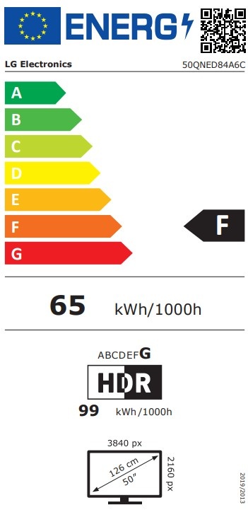LG 50QNED84A6C (2025) - QNED TV
