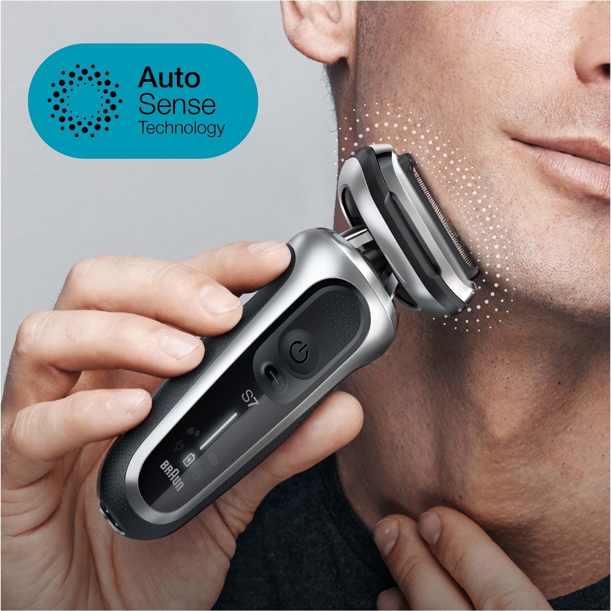 Braun Series 7 71-S1000s Wet & Dry Zilver - Scheerapparaat