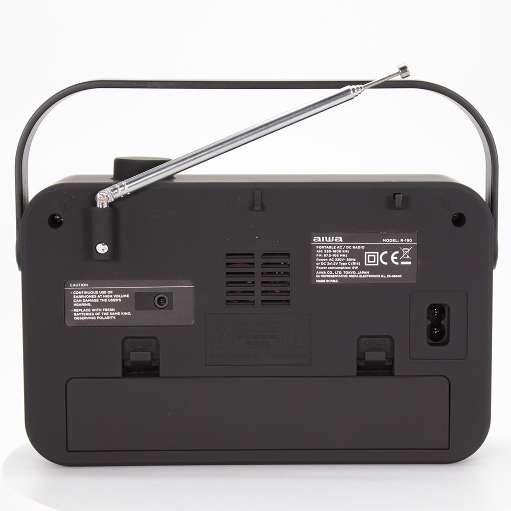 Aiwa R-190BW Wit - Radio
