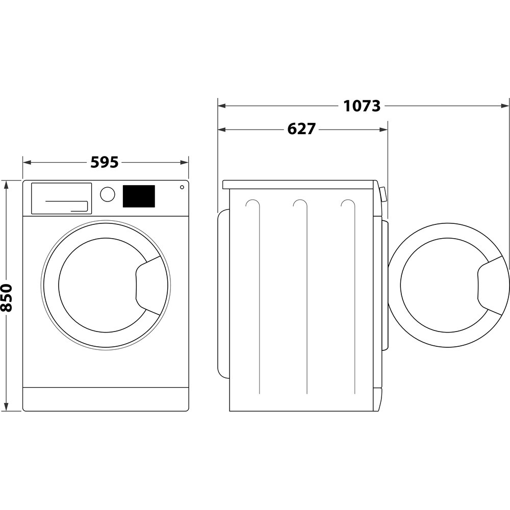 Whirlpool FFB 8489 BV EE - Wasmachine