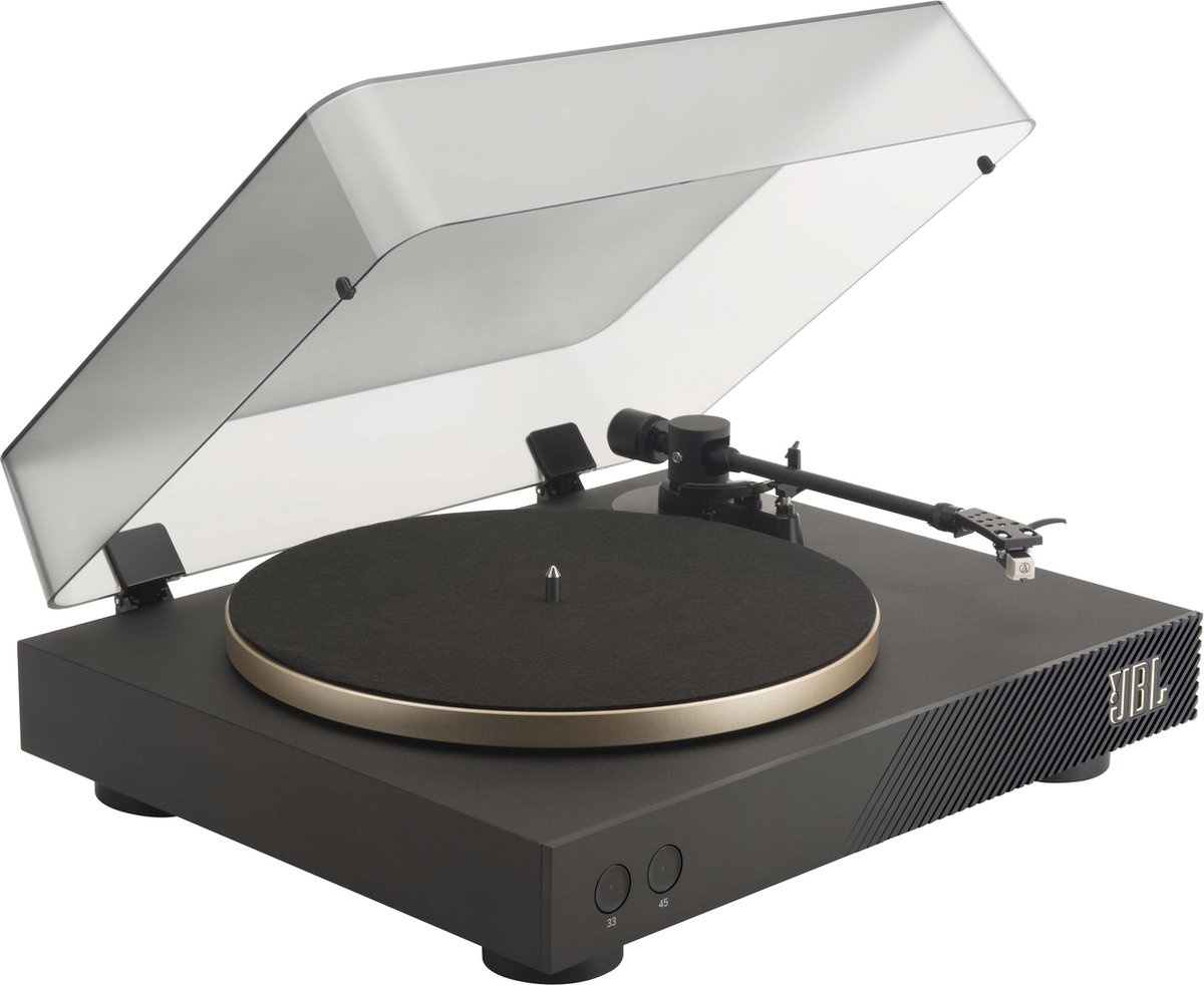 JBL Spinner BT Zwart/Goud - Platenspeler